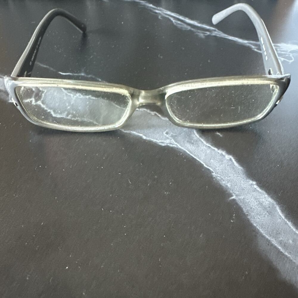 Valentino V2608R 037 Eyeglasses Frames Gray 52-15-135 Made in Italy Full Rim